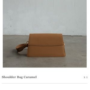 Freja Vegan Shoulder Bag - Caramel